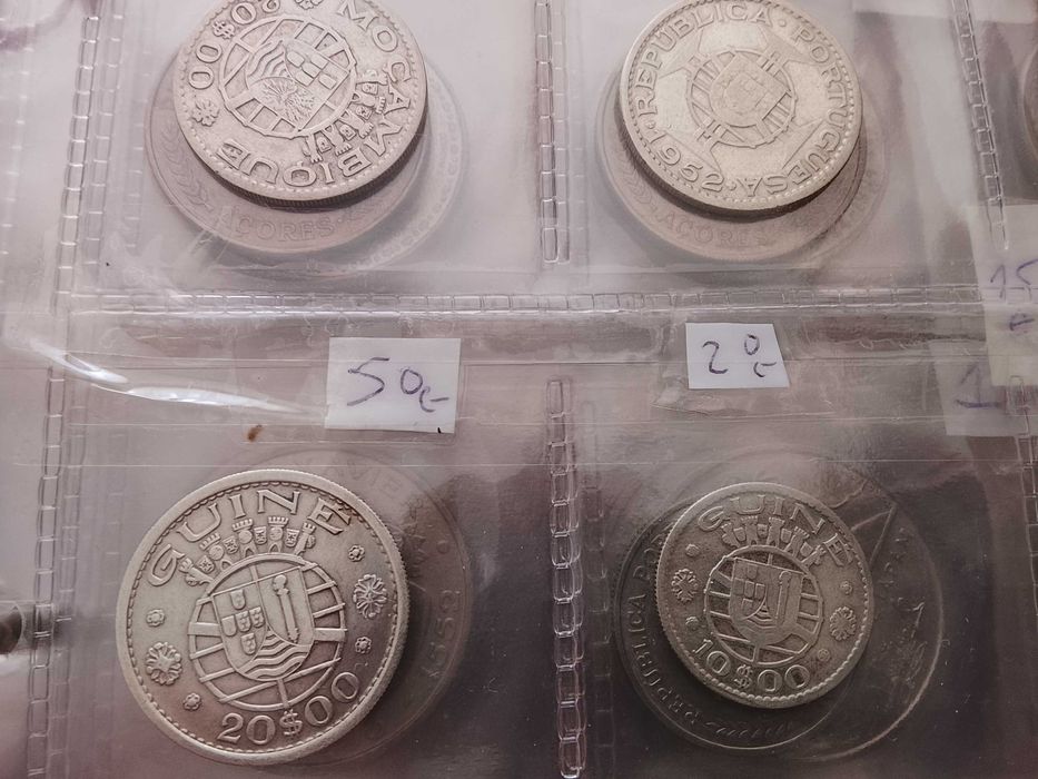 Moedas Monarquia e República