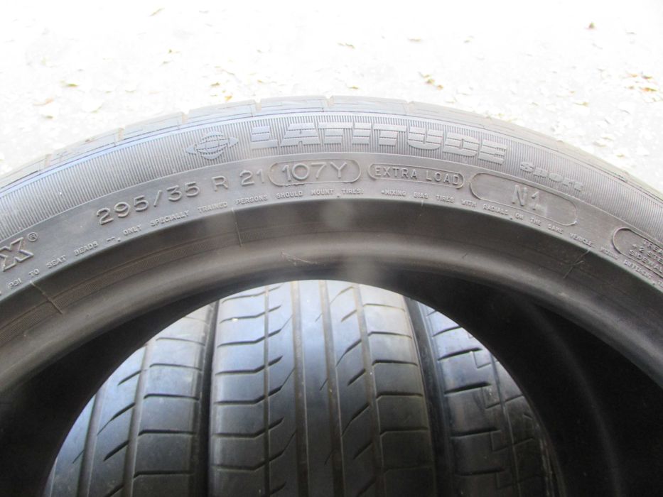 295/35/21 пара літніх шин Michelin Latitude