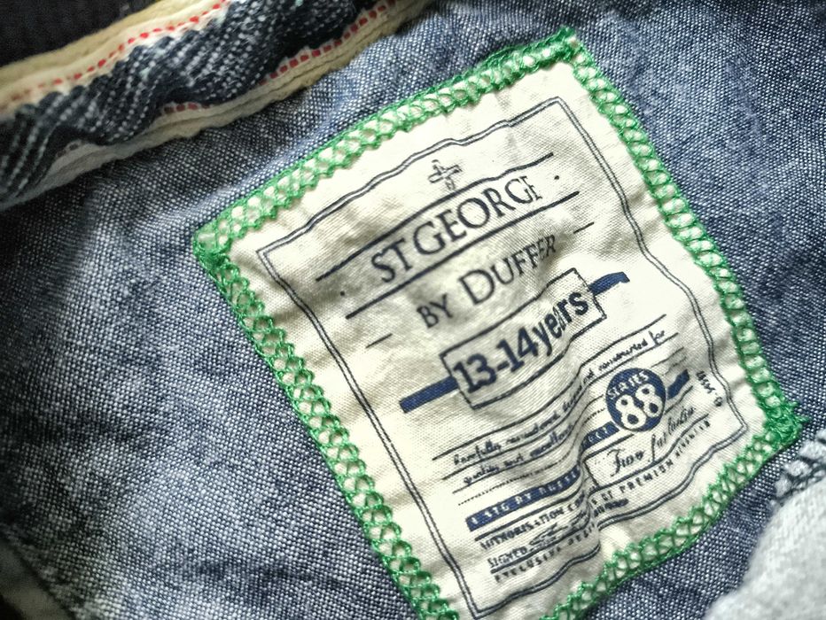Zielona bluza St George by Duffer rozmiar 164