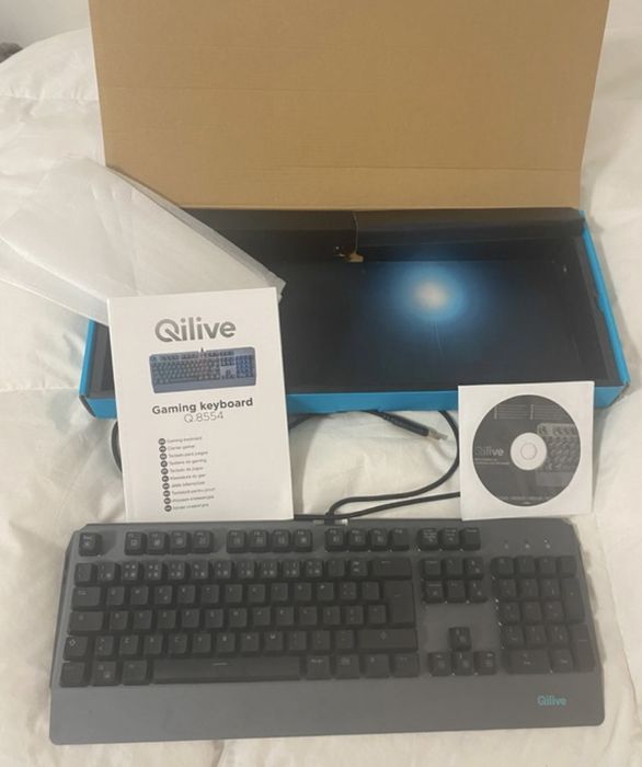 Teclado gamer novo