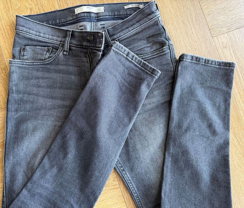 Spodnie jeansy MNG Man wytarte 40/44/30 slim