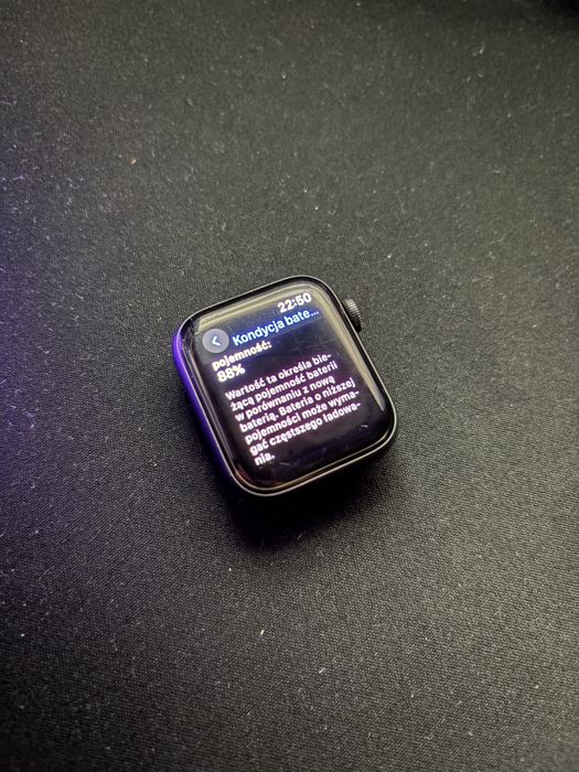Apple Watch SE 40mm Space Gray | Bateria 88% | Pełny zestaw