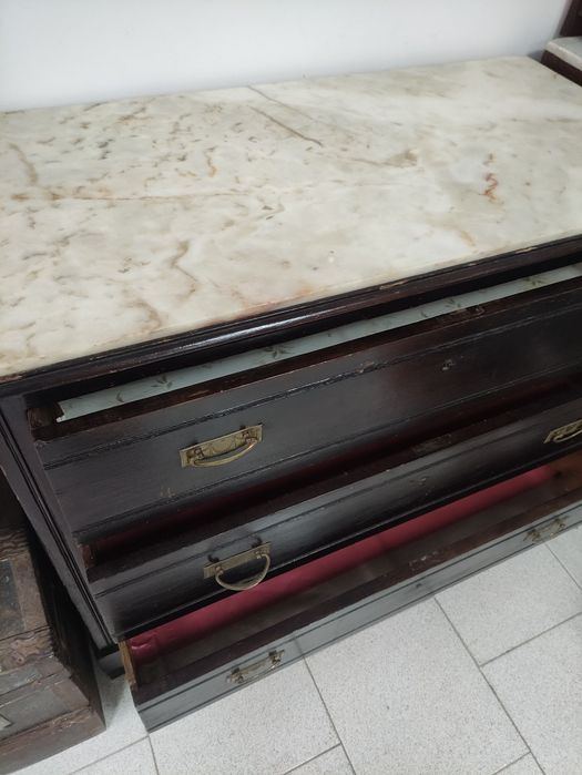 Cómoda Antiga 3 Gavetoes