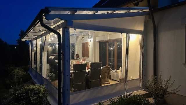 Osłony tarasowe / Plandeki PCV na altany – Na wymiar!