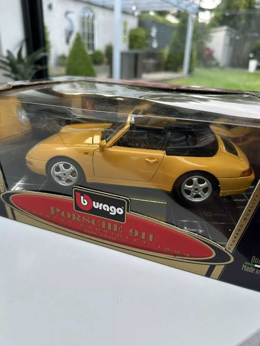 Porsche varios Classicos 356 + 1/18 + Burago + Impecáveis