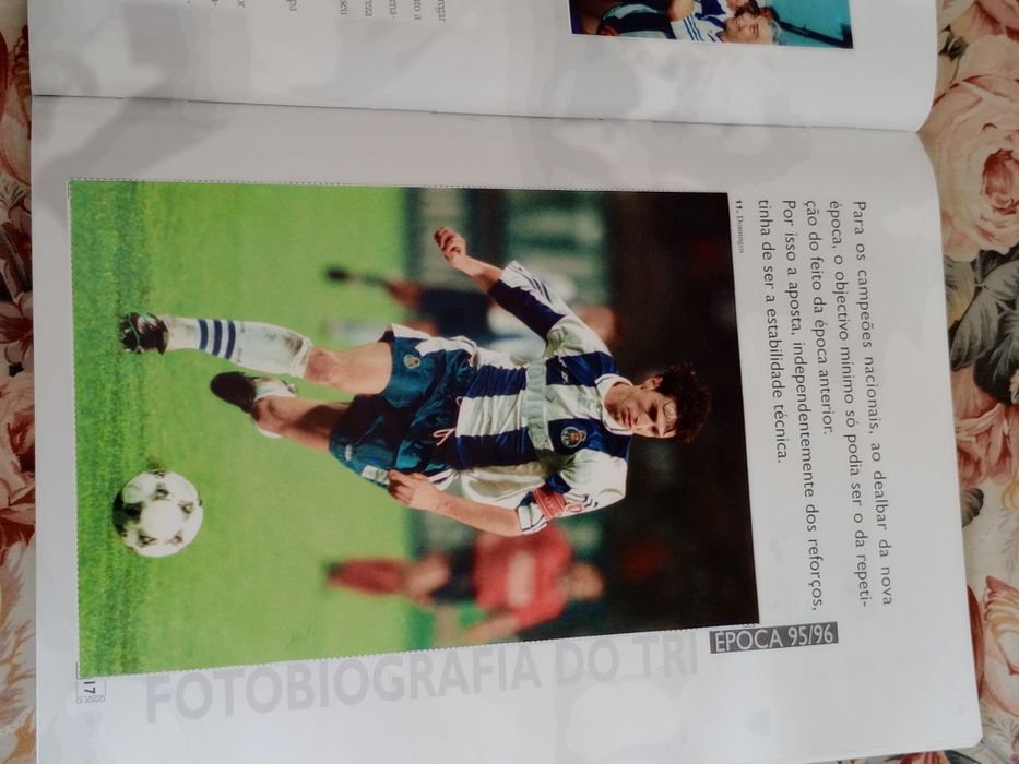 Foto biografia do tricampeão Porto