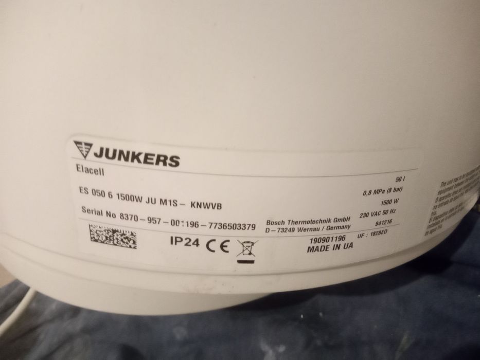 Termocomulador junkers 50 l