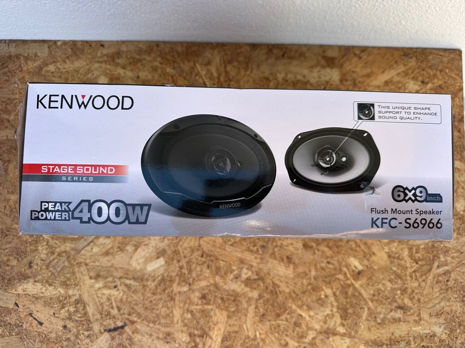 Colunas Kenwood Auto 400W