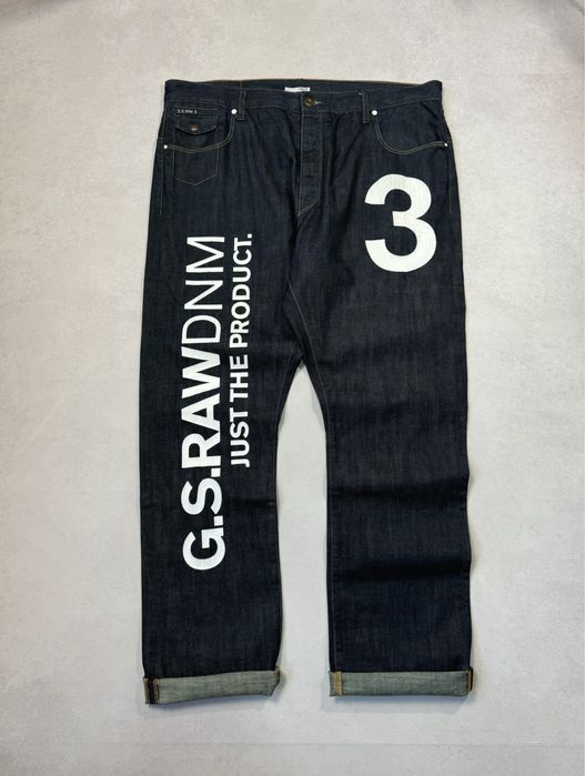 Джинсы G-star Raw Denim 3301 мужские (оригинал)