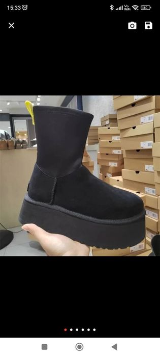 Hit botki uggly boots shoes jeans r. 39 platform gruba podeszwa