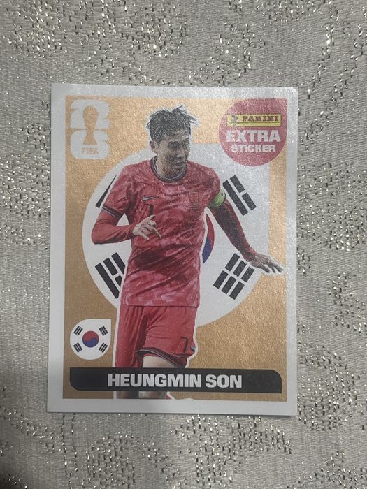 Extra Sticker Panini Bronze Heungmin Son