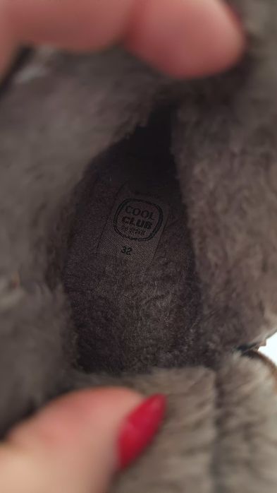 Buty zimowe Smyk roz 32 brąz skóra