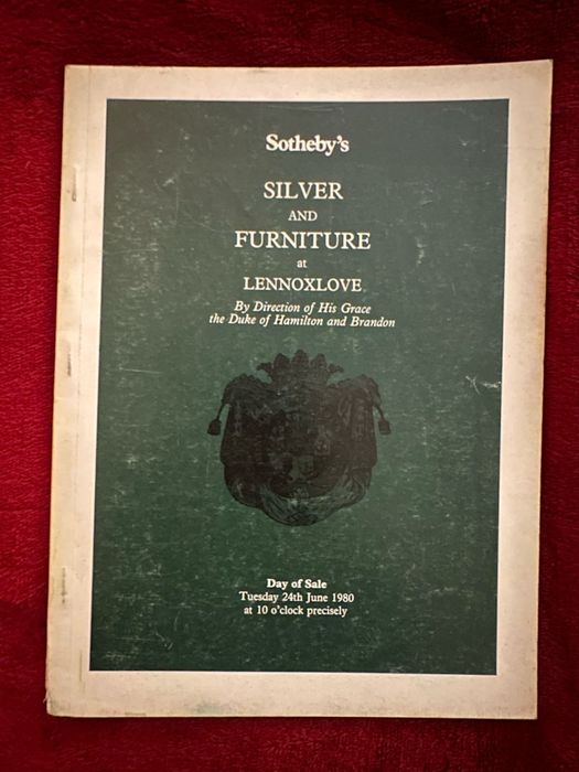 Catálogo antiguidades