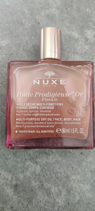 Nuxe Huile  Florale, suchy olejek ze złotymi drobinkami 50ml