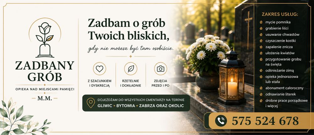 sprzątanie grobów