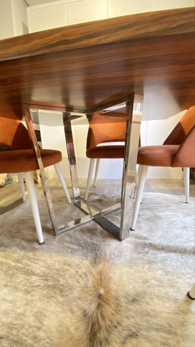 Conjunto de 4 cadeiras modernas