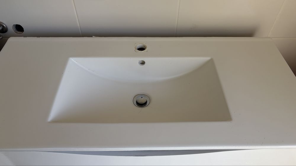 Móvel WC usada branca - Recolha em Aveiro