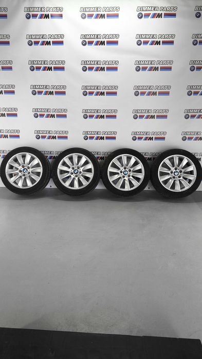 Jantes originais BMW Style 329 de 18 polegadas furação 5x120 com pneus