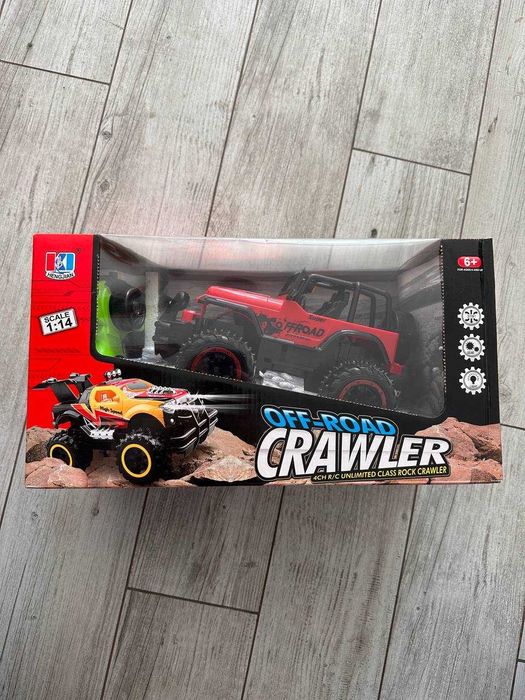 Машинка 4х4 на радіокеруванні, у використанні була 1 раз