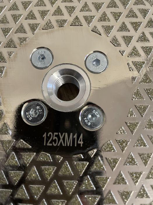 Диск з алмазним напиленням d-125.