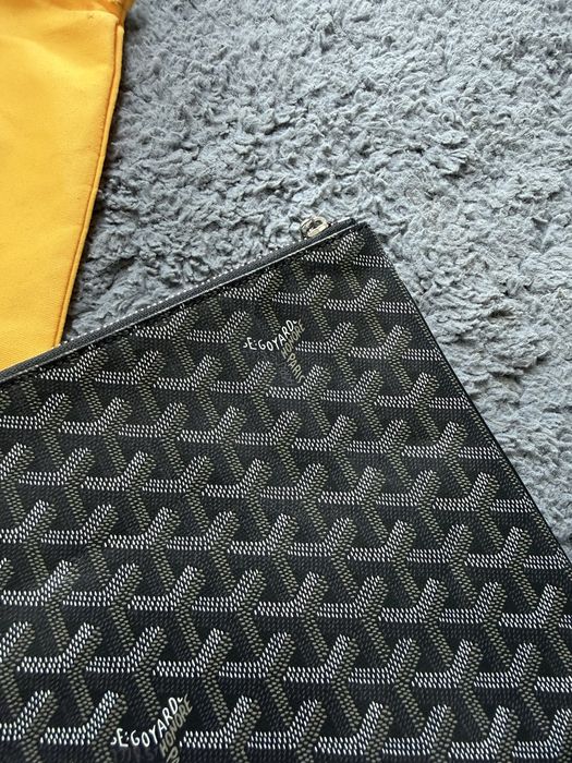 Goyard Sénat MM Pouch – Monogram + Dust Bag
