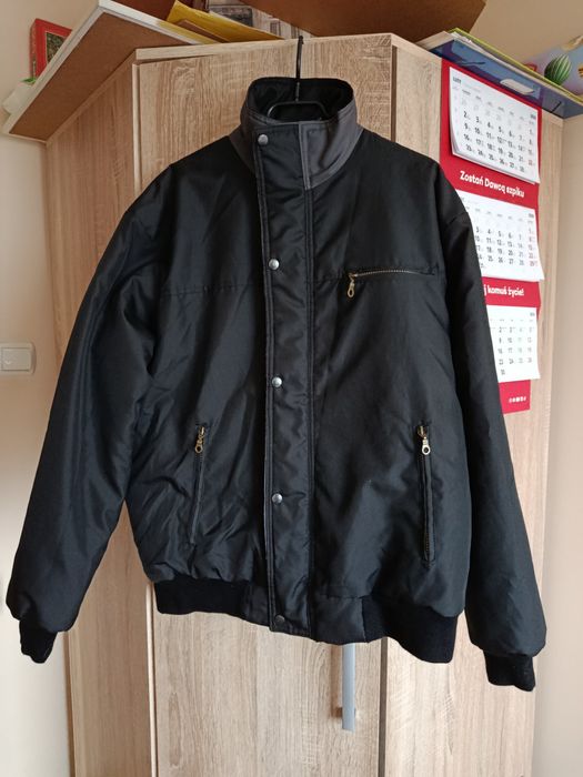 Kurtka bomberka vintage Wax Berry M