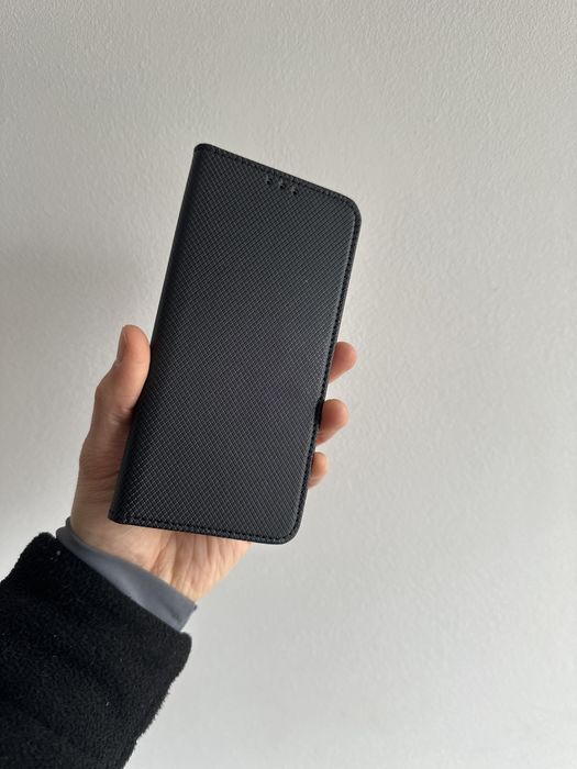 Etui zamykane + SZKŁO hartowane do xiaomi redmi 9c / 9c nfc