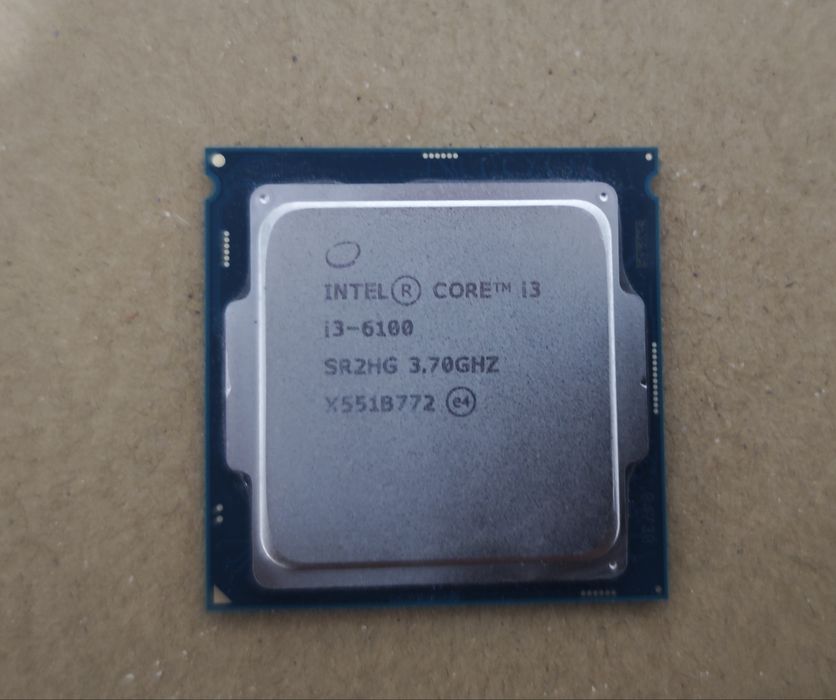 Processador Intel i3 6100 3.7GHz