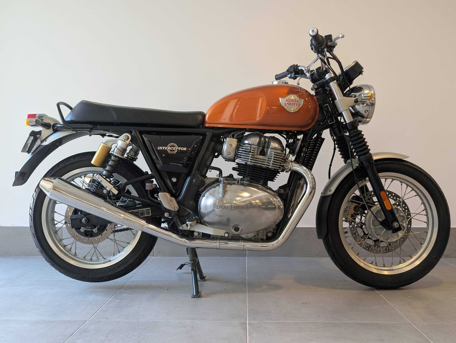 Royal Enfield Interceptor 650 Orange Crush 2022 – 4.900 km
