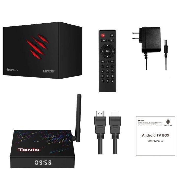 Android 14 TV Box, 4 GB/32 GB, up to 8K, New 2025 Release64752328238850121