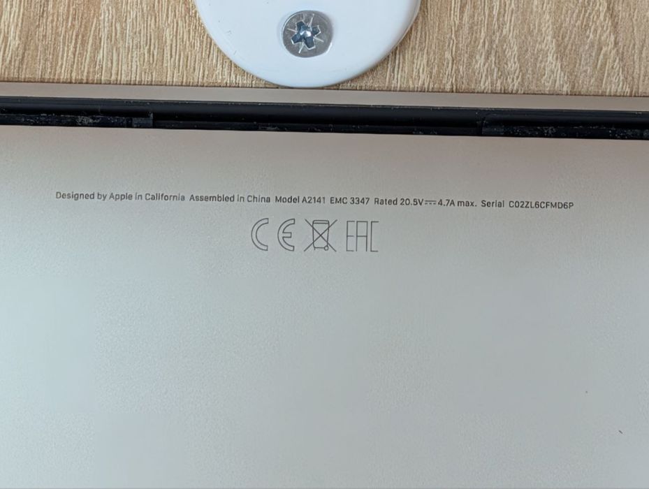 MacBook Pro 16 2019 16/512