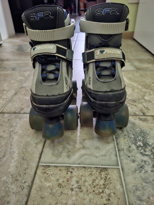 Ролики квади чотириколісні дворядні. Розмір 33-36