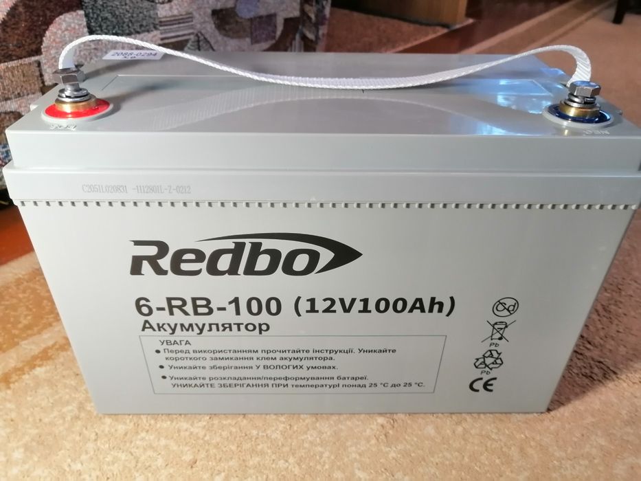 AGM 100A 12V аккумулятор