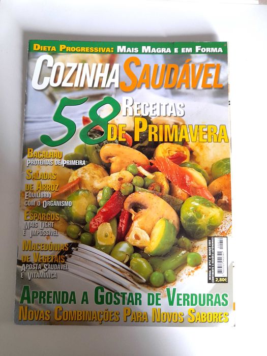 Revista Culinária da coleção Cozinha Saudável Número 12 2005