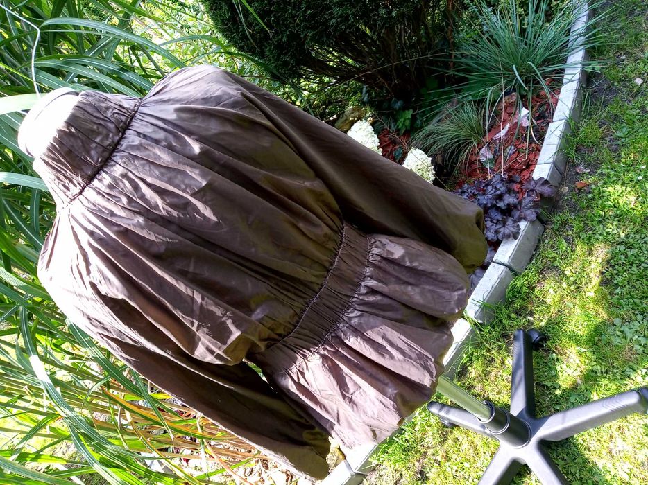 leciutki płaszczyk wiązany bufki Monnari