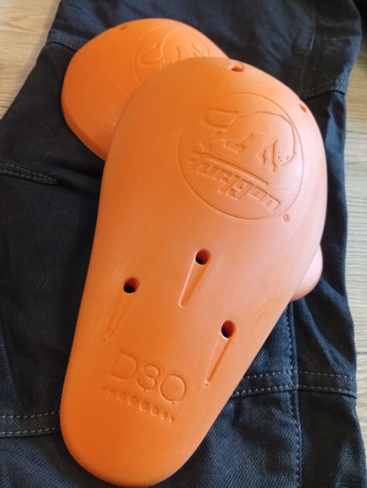 Calças de proteção de ganga preta - FURYGAN