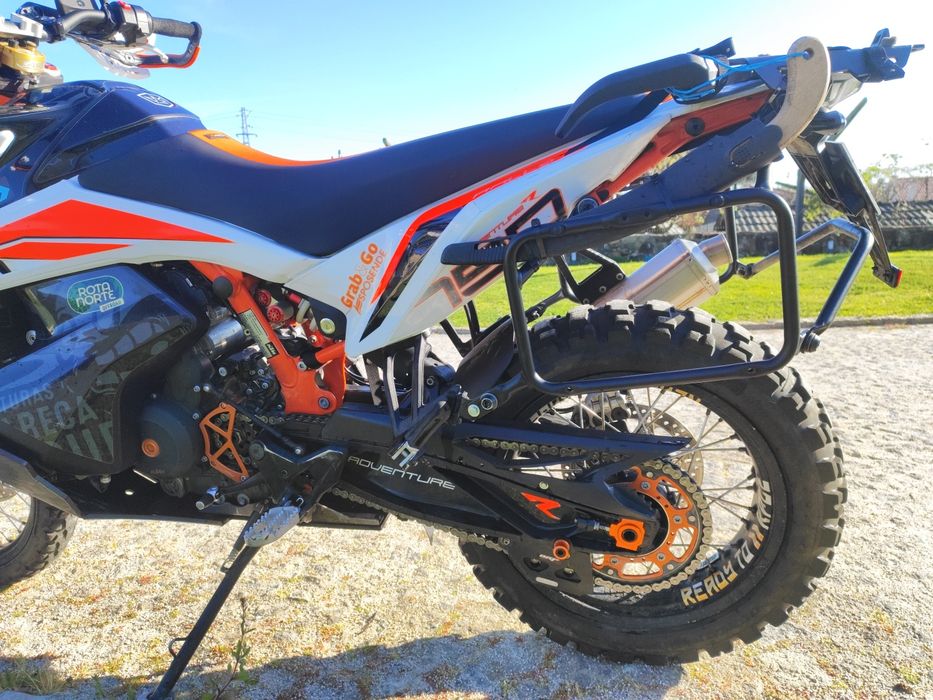 KTM 790 rally aurora