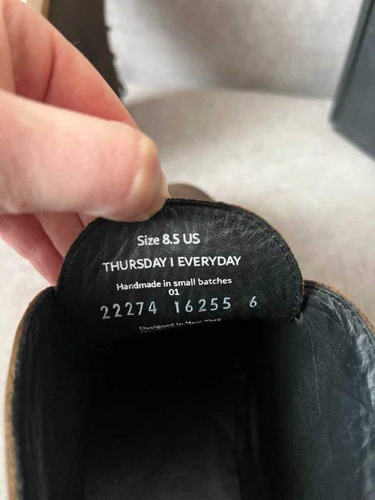 Thursday(Usa )Нові Оригінальні Шкіряні Черевики 41р rpr199$ Godyaer