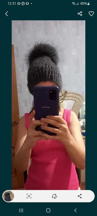 Продам норковую шапку