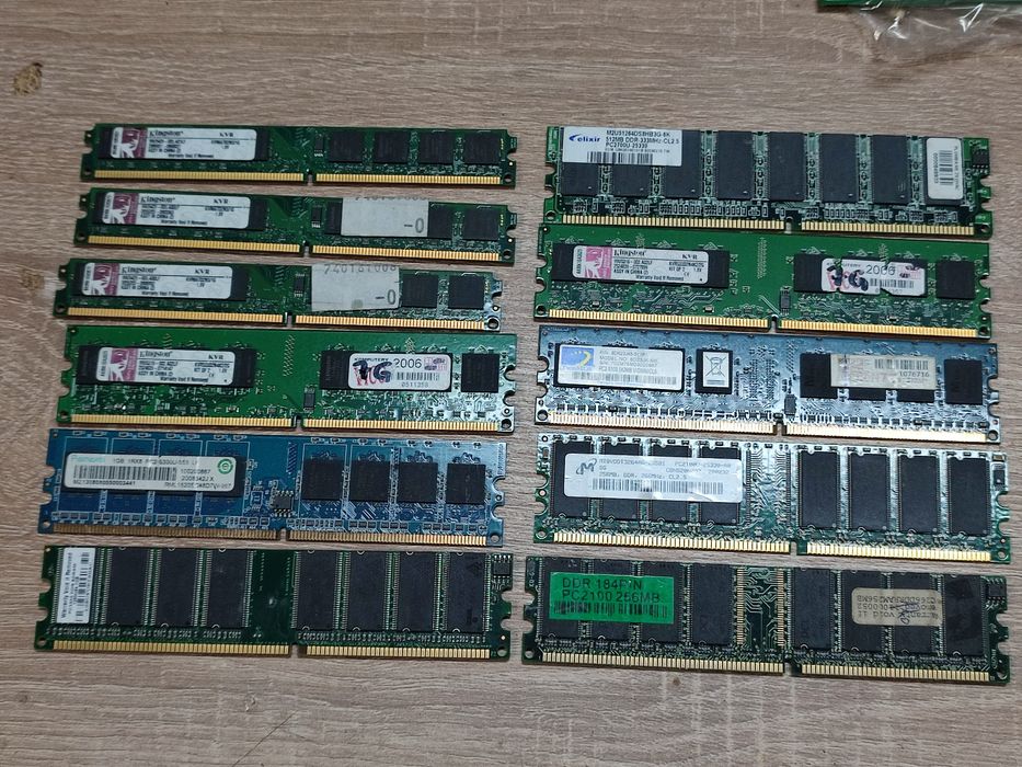 Pamięć RAM DDR, DDR2.