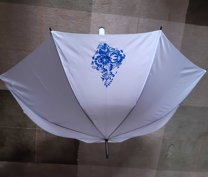 Parasol biały do ślubu nowy