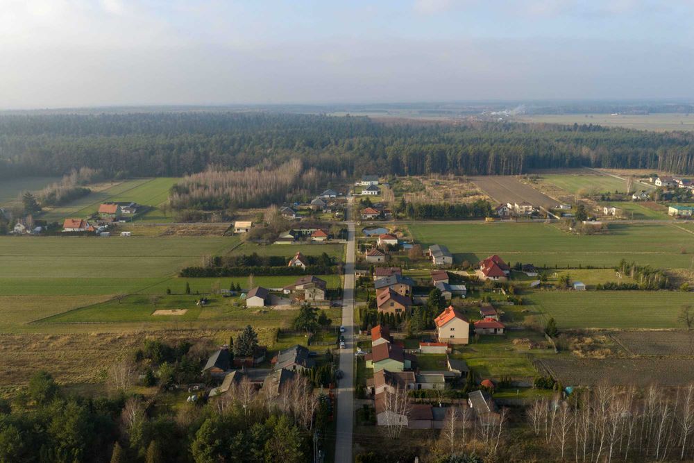 Działki budowlane od 1100 m2 gm.Rokiciny/Chrusty Nowe  MPZP