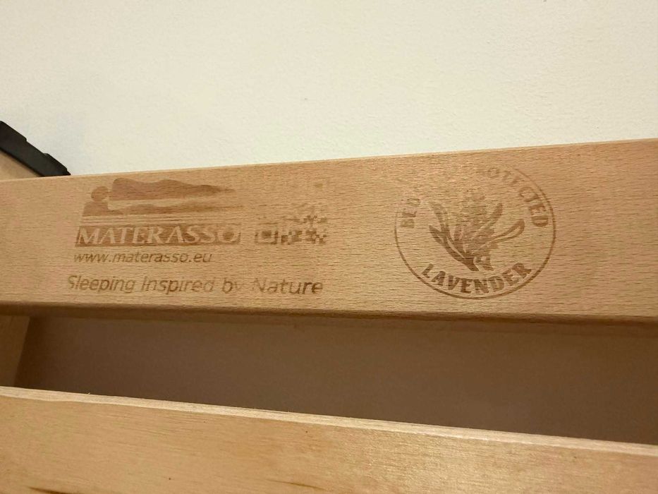 Dwa stelaże do łóżka 200x80x5 - Double T5 Materasso regulacja twardość