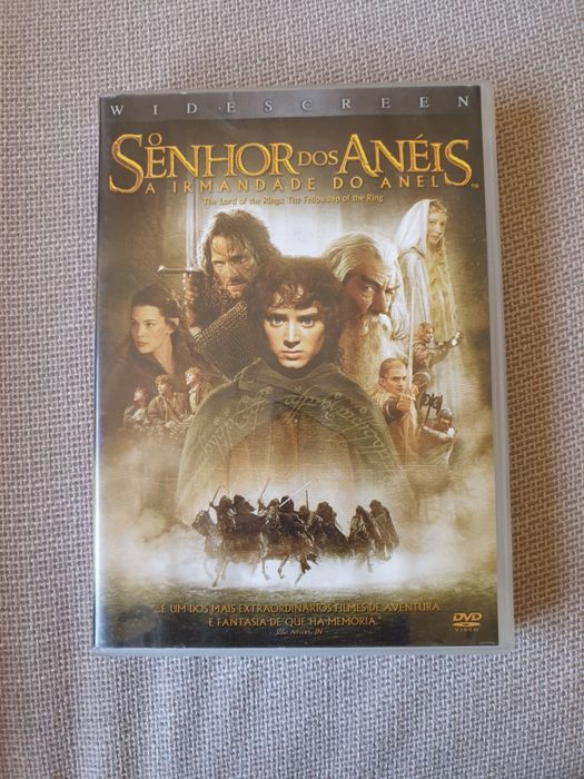 DVD O Senhor dos Anéis A Irmandade do Anel