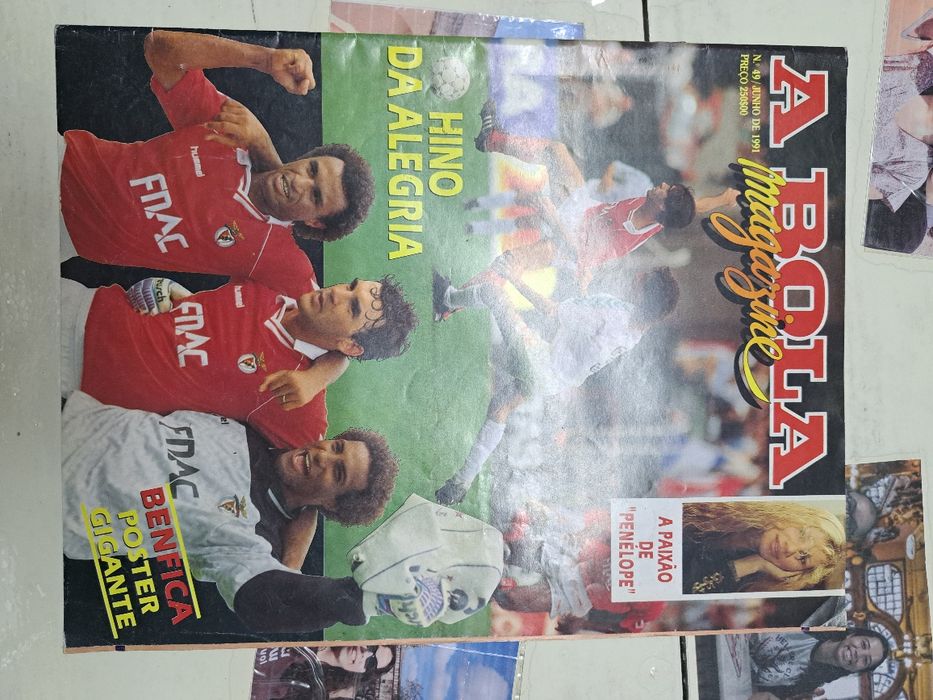 Itens coleccionáveis do benfica