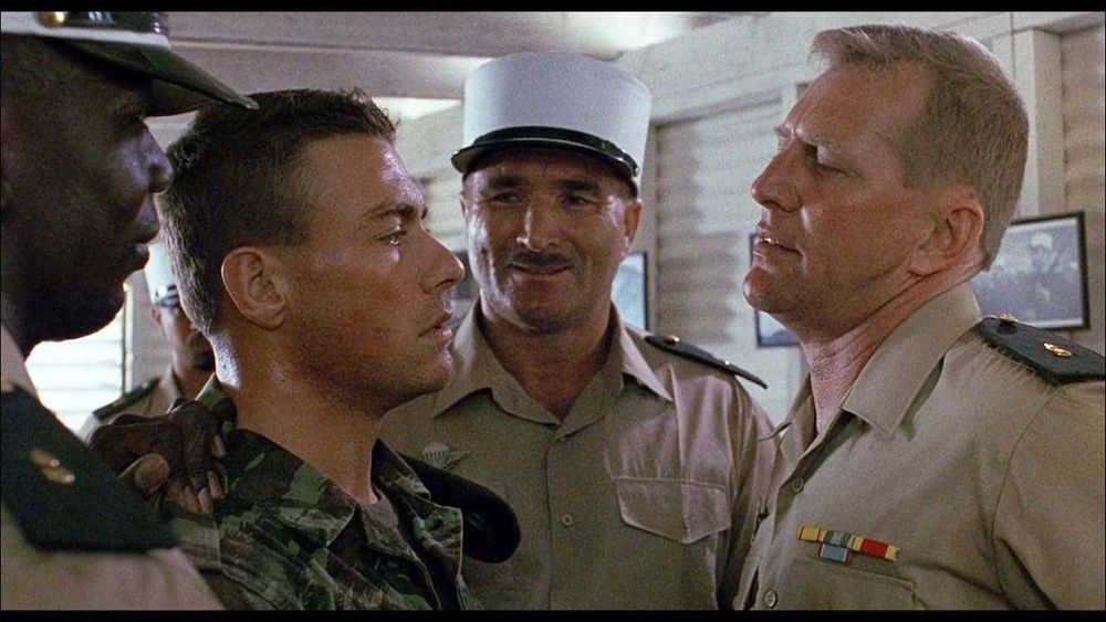 A LEGIÃO DOS DUROS Jean-Claude Van Damme/Honra Coragem Disciplina NOVO