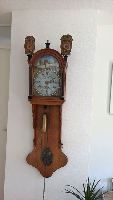 Старовинний  антикварний Голланский годинник
