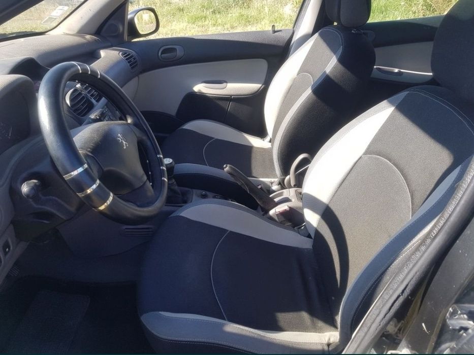 Peugeot 206 1.6hdi black e silver