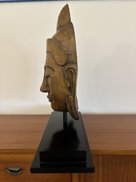 Escultura Cabeça de Buda grande dimensāo