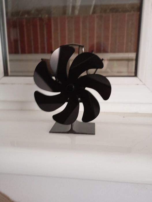 Термоелектричний вентилятор для камінів,буржуйок,печей